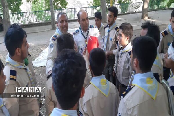 دومین روز حضور پیشتازان پسر خوزستان در نهمین دوره اردوی ملی نیشابور