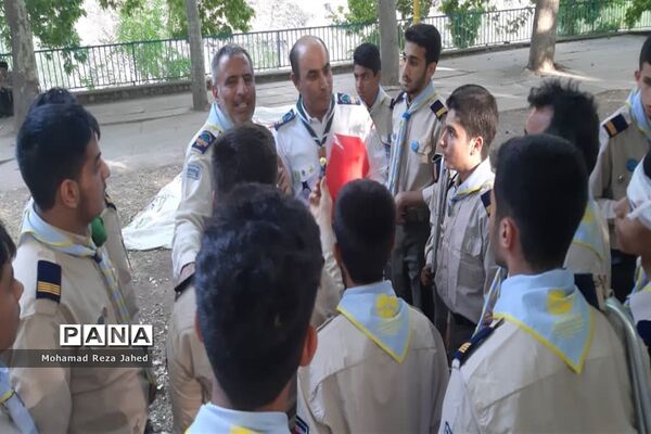 دومین روز حضور پیشتازان پسر خوزستان در نهمین دوره اردوی ملی نیشابور