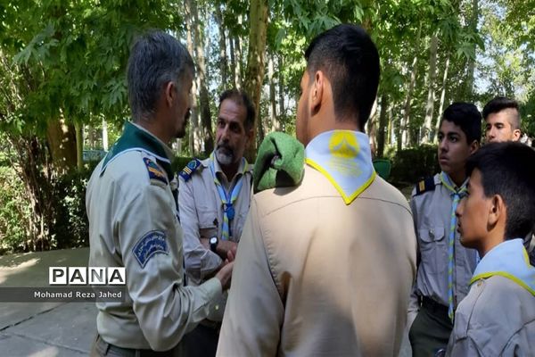 دومین روز حضور پیشتازان پسر خوزستان در نهمین دوره اردوی ملی نیشابور