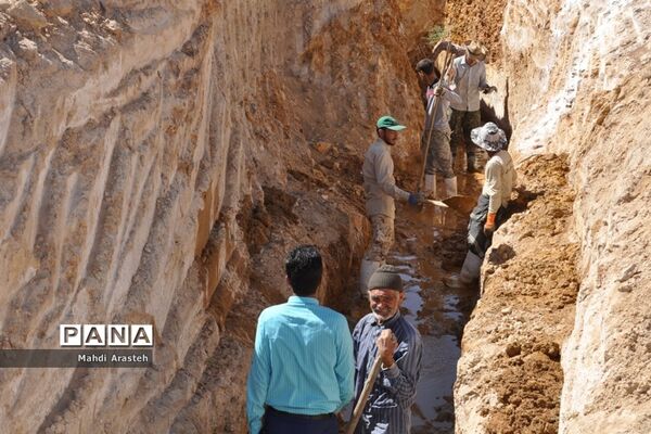 بازدید مسئولان از اردوی جهادی دانشجویان شهرستان خوسف