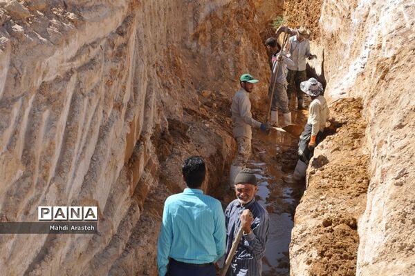 بازدید مسئولان از اردوی جهادی دانشجویان شهرستان خوسف