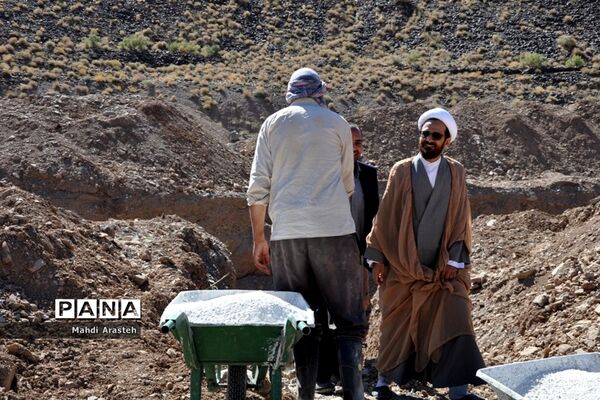 بازدید مسئولان از اردوی جهادی دانشجویان شهرستان خوسف