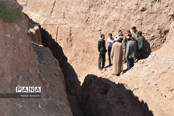 بازدید مسئولان از اردوی جهادی دانشجویان شهرستان خوسف