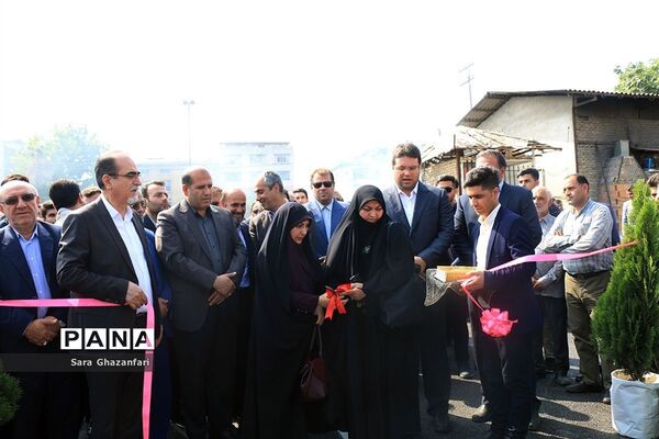 افتتاح پل شهید سید حسین آملی در ساری