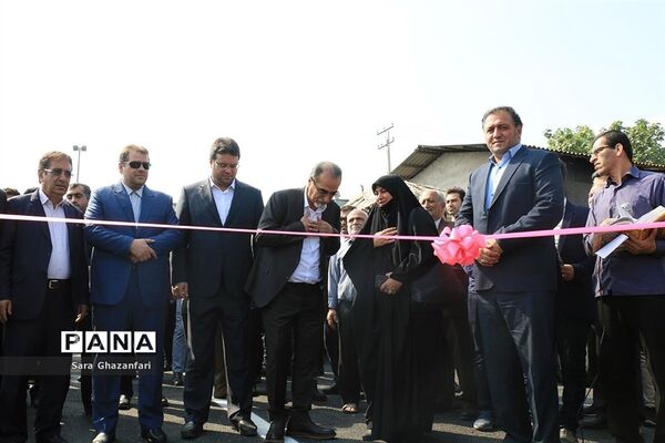 افتتاح پل شهید سید حسین آملی در ساری