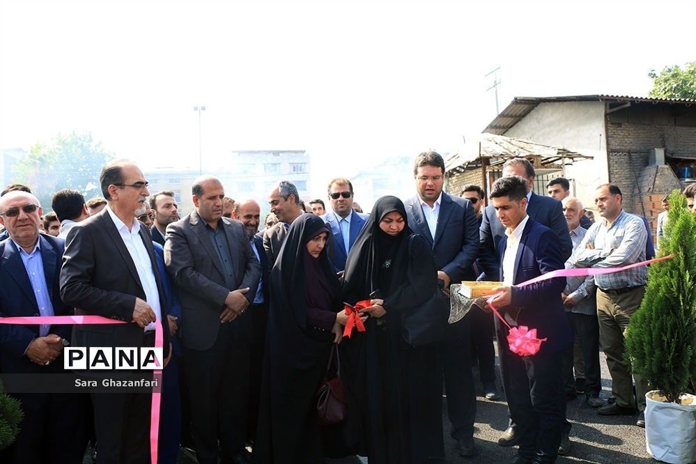 افتتاح پل شهید سید حسین آملی در ساری