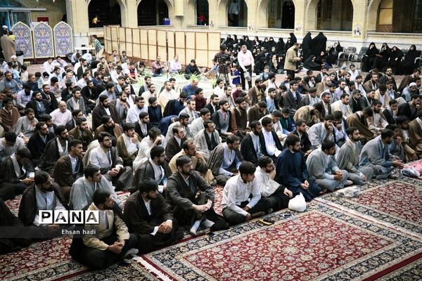 مراسم عمامه‌گذاری 280 طلبه خراسان