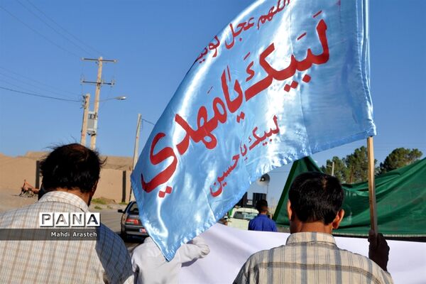 حرکت کاروان شادی غدیر در شهرستان خوسف