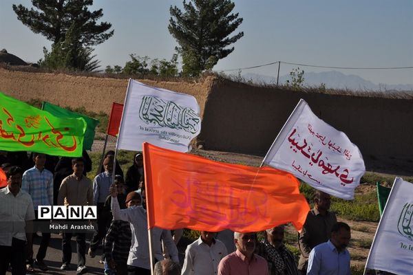 حرکت کاروان شادی غدیر در شهرستان خوسف