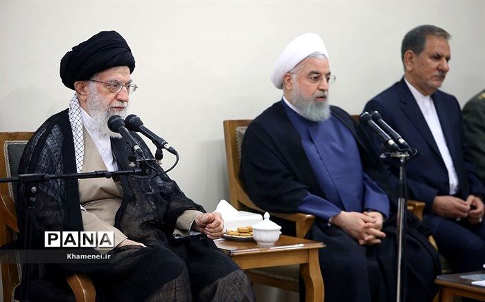 دیدار اعضای هیات دولت با رهبر انقلاب