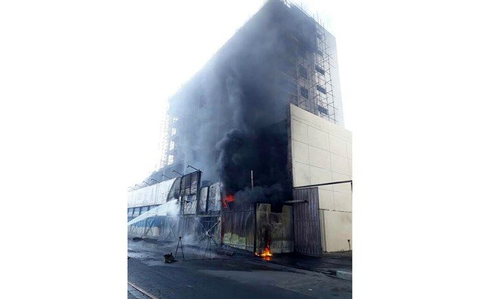 علت دود سیاه در جاده قدیم کرج