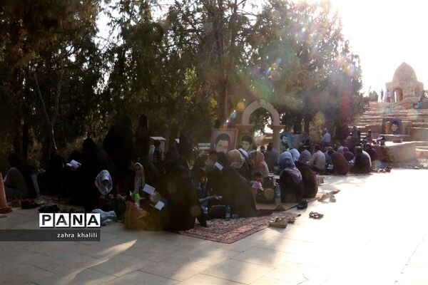 برگزاری مراسم پرفیض دعای عرفه در شیراز