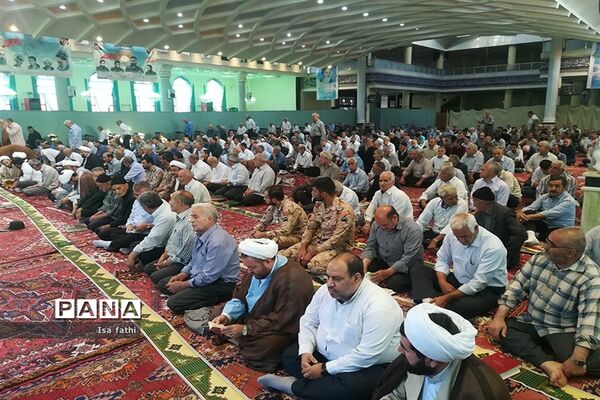 اقامه نماز عید قربان در مسجد جامع شهرستان آذرشهر