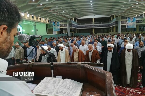 اقامه نماز عید قربان در مسجد جامع شهرستان آذرشهر