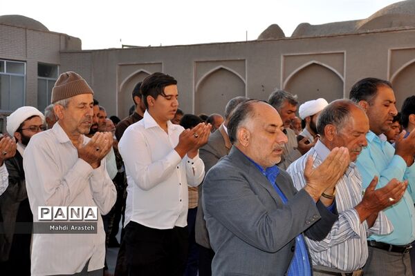 نماز عید قربان در مسجد جامع شهرستان خوسف