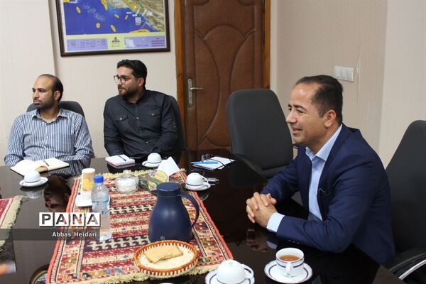 نشست خبری معاون سیاسی ،امنیتی و اجتماعی  استانداری بوشهر با مدیران خبرگزاری‌های استان بوشهر