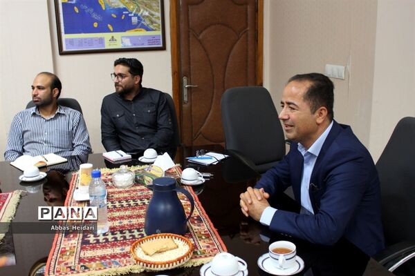 نشست خبری معاون سیاسی ،امنیتی و اجتماعی  استانداری بوشهر با مدیران خبرگزاری‌های استان بوشهر