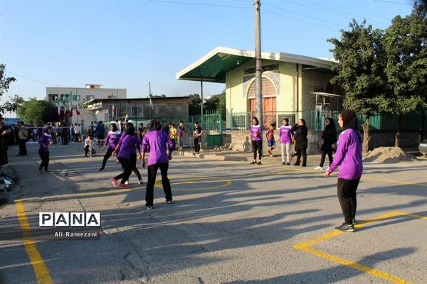 اجرای طرح «خیابان ورزش»  در قائم شهر