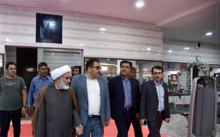 افتتاح سالن ورزشی خَیّری در اردکان