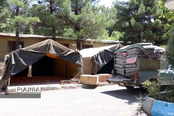 بازدید از فضای اردوگاه  شهید رجایی نیشابور جهت برگزاری اردوی ملی پیشتازان پسر