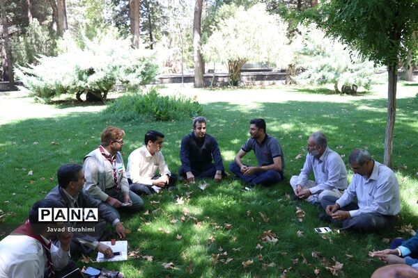 بازدید از فضای اردوگاه  شهید رجایی نیشابور جهت برگزاری اردوی ملی پیشتازان پسر