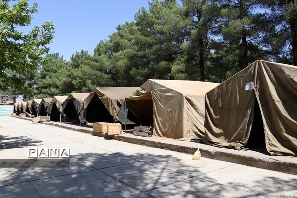 بازدید از فضای اردوگاه  شهید رجایی نیشابور جهت برگزاری اردوی ملی پیشتازان پسر