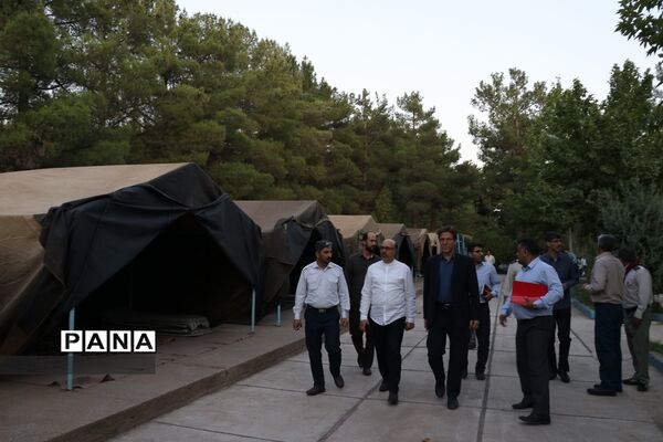 بازدید از فضای اردوگاه  شهید رجایی نیشابور جهت برگزاری اردوی ملی پیشتازان پسر