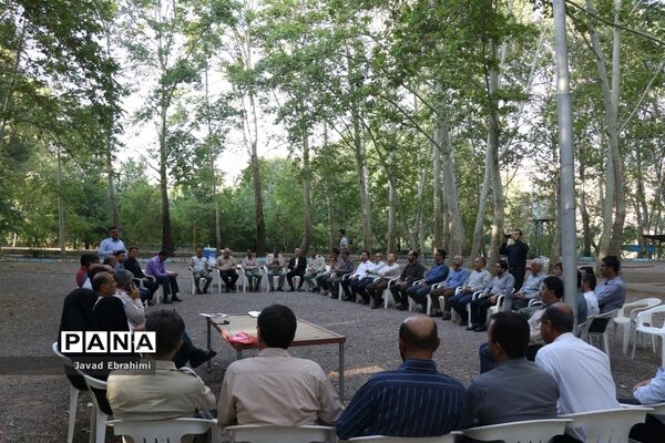 جلسه هماهنگی عوامل اجرایی اردوی ملی پیشتازان پسر در اردوگاه شهید رجایی باغرود نیشابور