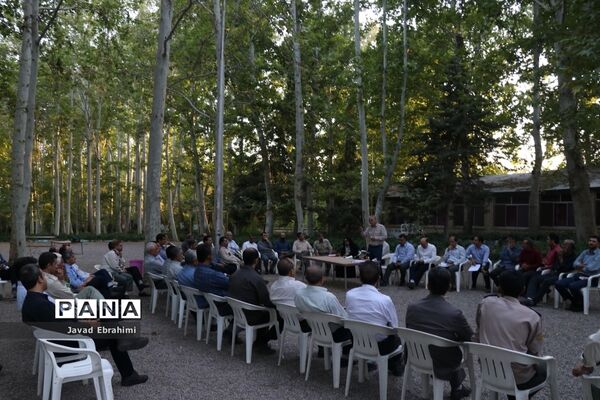 جلسه هماهنگی عوامل اجرایی اردوی ملی پیشتازان پسر در اردوگاه شهید رجایی باغرود نیشابور