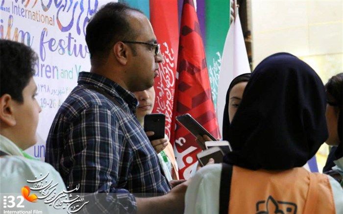 حال خوب جشنواره با حضور خبرنگاران نوجوان