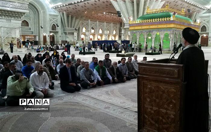 تجدید میثاق مسئولین خاورشهربا آرمانهای امام خمینی(ره)