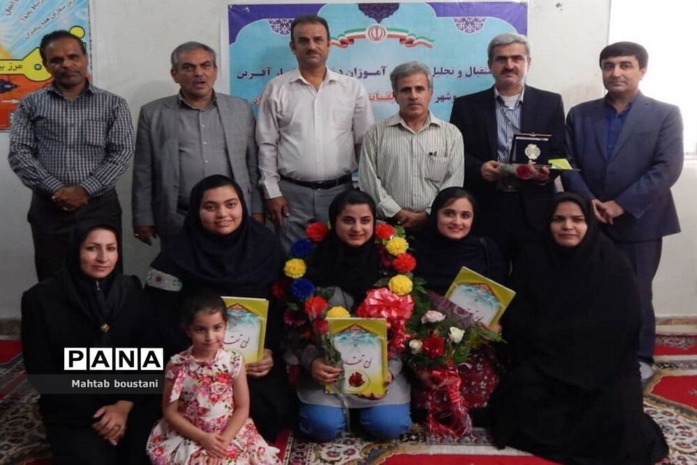 استقبال و تجلیل از دانش‌آموزان دختر افتخار آفرین استان بوشهر