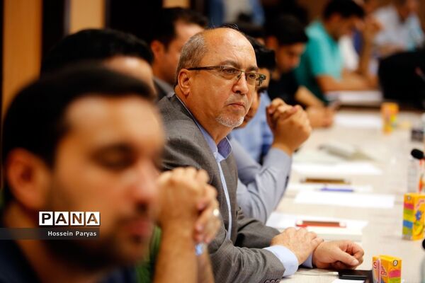 نشست خبری رئیس فدراسیون کبدی و مدیرعامل سازمان منطقه آزاد کیش