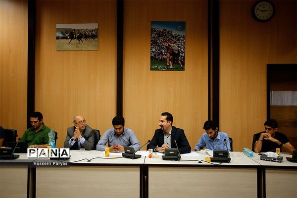 نشست خبری رئیس فدراسیون کبدی و مدیرعامل سازمان منطقه آزاد کیش