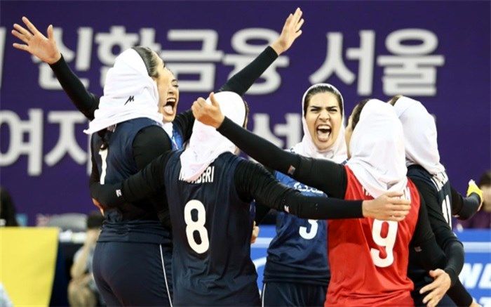والیبال قهرمانی زنان آسیا؛ هفتمی آسیا برای اولین بار در تاریخ