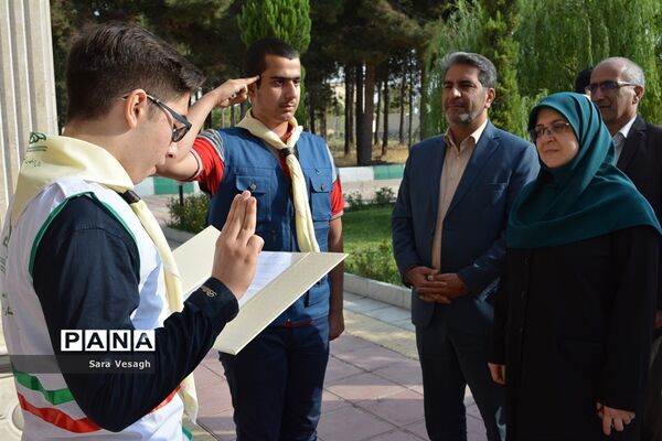 آیین افتتاحیه بیست و پنجمین کنگره قرآن کریم دانش‌آموزان سمپاد