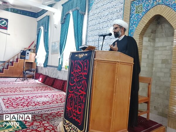 اقامه نماز جمعه عبادی سیاسی  در مسجد جامع شهربار نیشابور