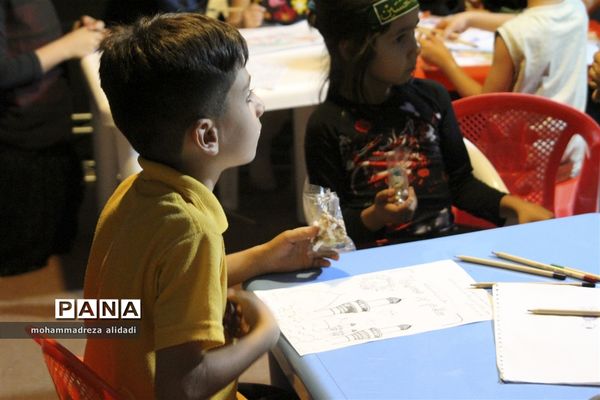 عزاداری مردم شیراز در سومین شب از ماه محرم