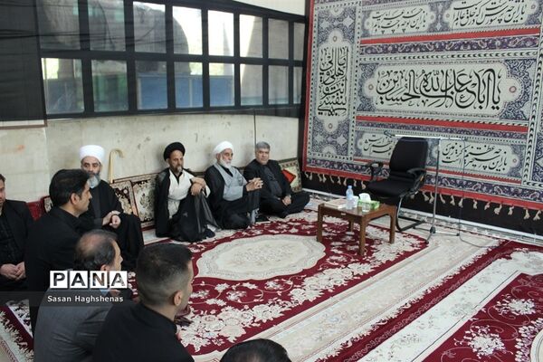 برگزاری مراسم عزاداری ابا عبدالله حسین(ع) درفرمانداری اسلامشهر