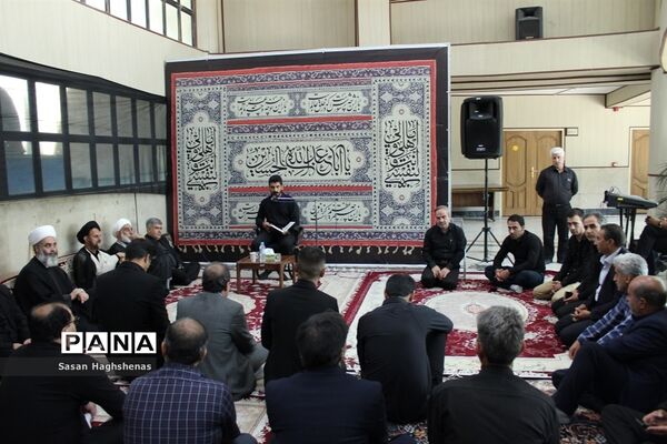 برگزاری مراسم عزاداری ابا عبدالله حسین(ع) درفرمانداری اسلامشهر