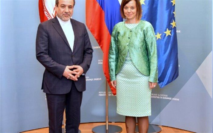 رایزنی عراقچی با معاون وزیر خارجه اسلوونی