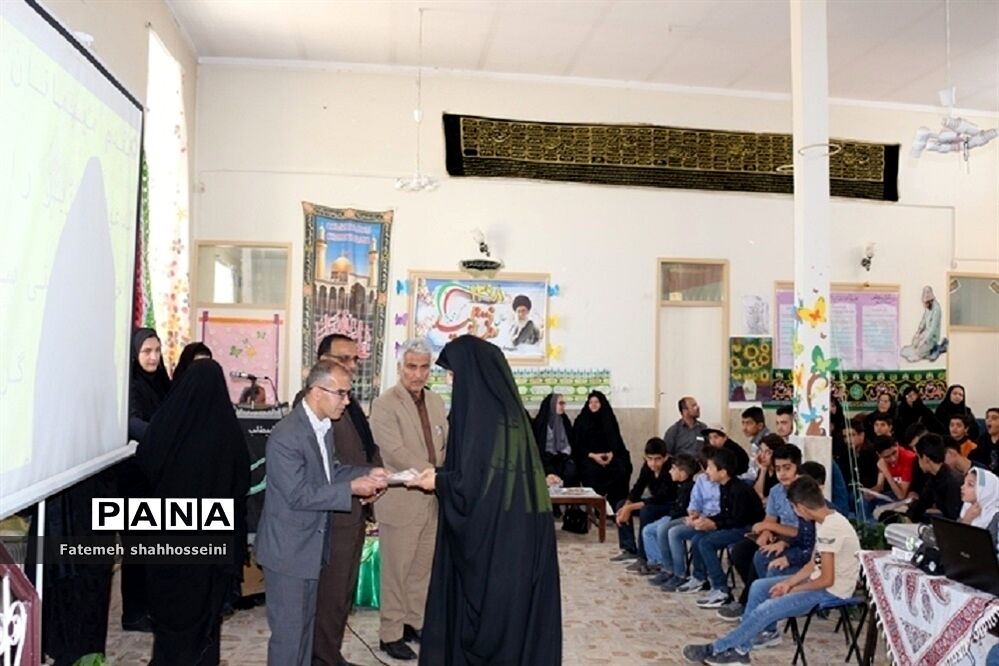مراسم اختتامیه طرح اوقات فراغت پایگاه تابستانه کانون شهید بهشتی فیروزکوه