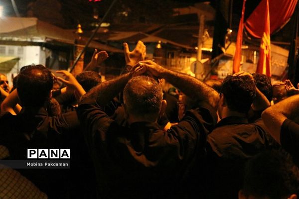 عزاداری شب ششم ماه محرم در ساری