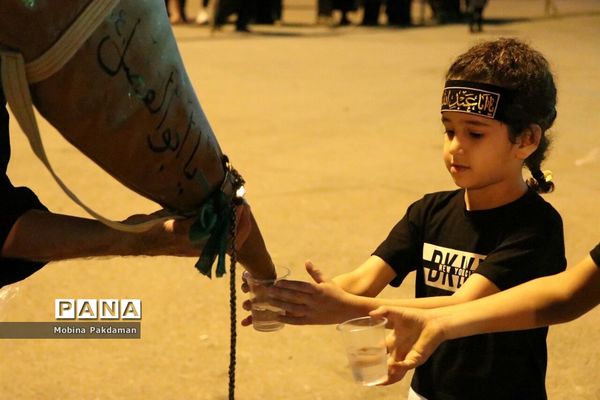 عزاداری شب ششم ماه محرم در ساری