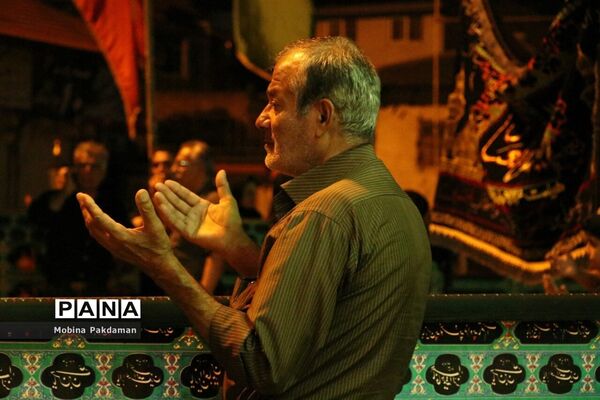 عزاداری شب ششم ماه محرم در ساری