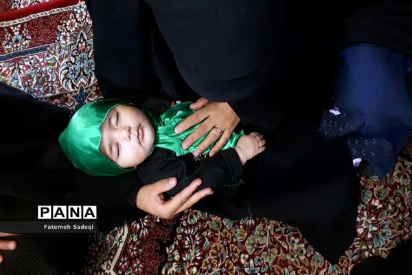 مراسم شیرخوارگان در روستای براندود شهرستان درمیان