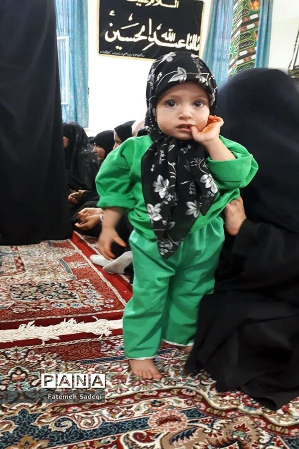 مراسم شیرخوارگان در روستای براندود شهرستان درمیان