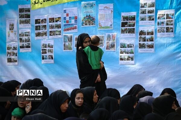 برگزاری باشکوه مراسم شیرخوارگان حسینی در مصلای مشهد
