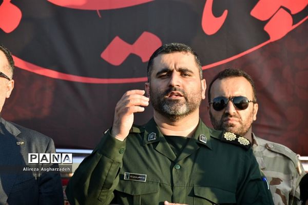 دسته‌روی عزاداران حسینی در امامزاده ابراهیم(ع) بابلسر