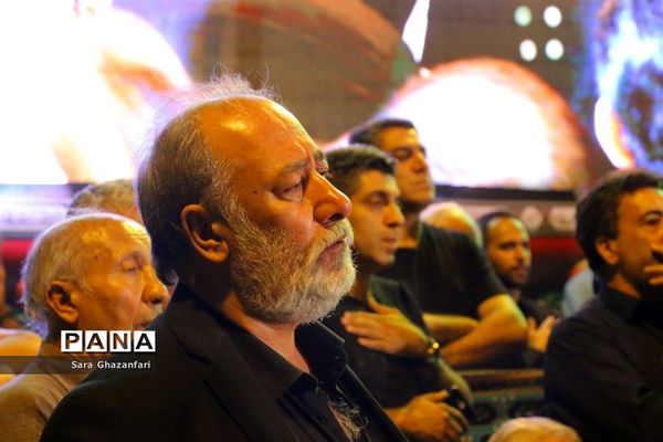 عزاداری شب هفتم ماه محرم در هیات‌های عزاداری ساری